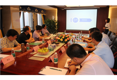 湖北省監(jiān)利縣考察團到訪美保環(huán)境