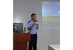 平安連著你我他，出入安全靠大家   ——美保開展交通安全知識講座