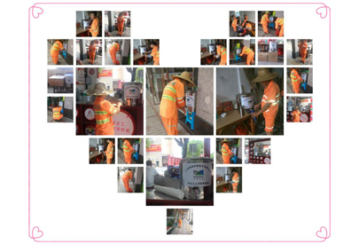 【關(guān)愛在身邊 夏日送清涼】 ---美保環(huán)境為一線工人送去夏日慰問