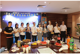 美保，你我的家——美保環(huán)境舉行員工生日會(huì)